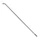 STAINLESS SPOKE-SILVER-FOR EBIKE Ø 2.3mm L 120mm J BEND (SOLD PER UNIT - WITHOUT NUT) - Ask ref 185897 for matching nut.