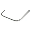 BAGUETTE DE TABLIER AV SCOOT ADAPTABLE PIAGGIO 50-125 VESPA LX 2005> CHROME GAUCHE -SELECTION P2R