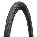 PNEU GRAVEL 700 X 40 HUTCHINSON TOUAREG REINFORCED NOIR/MARRON TUBELESS READY TS (40-622)
