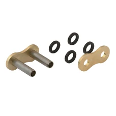 ATTACHE RIVETS AXE CREUX 520 OR (TYPE CHAINE A520XHR2-G) DEMULTIPLICATION ORIGINE) (MRS A520XHR2-G) -AFAM