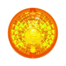 CABOCHON CLIGNOTANT 50 A BOITE ADAPTABLE APRILIA 50 RS 1999>2005/DERBI 50 DENDA X TREM, X RACE 2004>2005 ORANGE/NOIR AVANT OU ARRIERE VERSION 2 (HOMOLOGUE CE) -SELECTION P2R