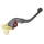 BRAKE LEVER FOR SCOOT REPLAY RACE FOR MBK 50 BOOSTER 2004>/YAMAHA 50 BWS 2004> GOLDEN/GREY- LEFT- CNC -FOLDABLE