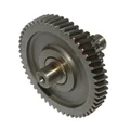 PIGNON DE TRANSMISSION SCOOT ADAPTABLE SCOOT 50 CHINOIS 4T GY6,139QMB/PEUGEOT 50 V-CLIC 4T, KISBEE 4T/SYM 50 ORBIT 4T/BAOTIAN 50 BT49QT 4T/KYMCO 50 AGILITY 4T (INTERMEDIAIRE 15-52)  -P2R-