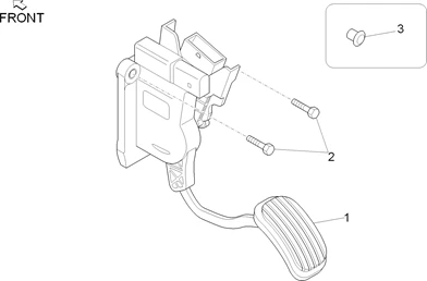 Commande de l'accélérateur