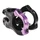 POTENCE VTT SWITCH ROCKER ALU CNC NOIR/VIOLET CINTRE 35mm DH L 45mm