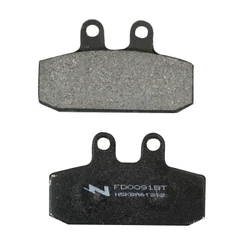 PLAQUETTE DE FREIN NEWFREN POUR APRILIA 125-150-200-250-300-400-500 SCARABEO AV / DERBI 125-250-300 RAMBLA AV / MALAGUTI 500 SPIDERMAX AV  (FD0091BT)  (TOURING ORGANIQUE)