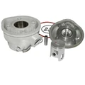 HAUT MOTEUR SCOOT ADAPTABLE MBK 50 NITRO/YAMAHA 50 AEROX/APRILIA 50 SR/MALAGUTI 50 F15/RIEJU 50 FIRST/BETA 50 ARK/ITALJET 50 DRAGSTER  -ALU NIKASIL AIRSAL-