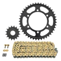 CHAIN AND SPROCKET KIT FOR YAMAHA 700 MT07 ABS 2014>2017, MT07 A-U ABS 2018>2020 525 16x43 (REAR SPROCKET Ø 110/130/10.5) (OEM SPECIFICATIONS) -AFAM