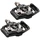 PEDALE VTT AUTOMATIQUE SHIMANO XT M8220 SPD NOIR AVEC CALES (PAIRE)