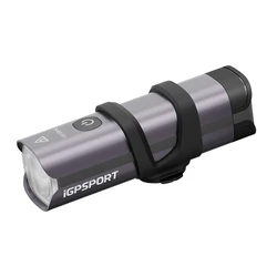 ECLAIRAGE VELO AVANT INTELLIGENT iGPSPORT VS1200S LUMENS ALU LED - LONGUE PORTEE VISION 150 METRES - BLUETOOTH LOW ENERGY- SE FIXE SUR LE SUPPORT COMPTEUR M83 REF 217292 LIVRE AVEC