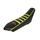 COUVRE/HOUSSE DE SELLE 50 A BOITE KRM PRO RIDE POUR RIEJU 50 MRT 2009> NOIR/JAUNE