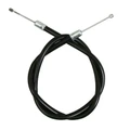 TRANSMISSION/CABLE GAZ SCOOT MALOSSI DU DEDOUBLEUR AU CARBURATEUR (GAINE 440mm) (1,3x500mm)  -225691.B-