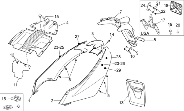 Carrosserie posterieure II
