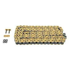 CHAINE MOTO AFAM 525 110 MAILLONS XS-RING SUPER RENFORCEE OR (A525XSR2-G 110L)