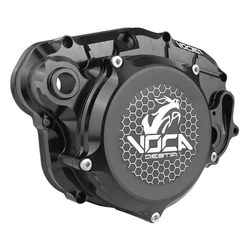 CARTER EMBRAYAGE 50 A BOITE VOCA RACING POUR MINARELLI 50 AM6 / RIEJU 50 MRT / BETA 50 RR / SHERCO 50 SM-R, SE-R ALU CNC NOIR