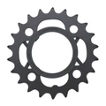 CHAINRING FOR MTB-FOR TRIPLE- 22T. Internal SHIMANO ACERA M361 BLACK -4 ARMS