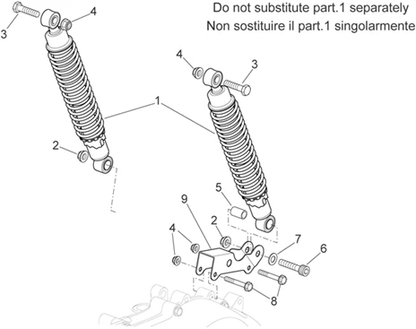 Suspension arriere