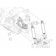 Suspension arrière - Amortisseur/s