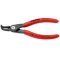 PINCE A CIRCLIPS INTERIEUR PRO KNIPEX 130mm DIAM CIRCLIPS 12 A 25mm GRIS ATRAMENTISEE (COUDEE) (48 21 J01) -MADE IN GERMANY