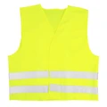 GILET DE SECURITE ADULTE JAUNE REFLECHISSANT RFLECT FERMETURE VELCRO XL