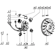 Volant magnetique