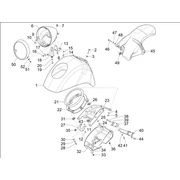 Logement roue - Garde boue