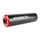 SILENCIEUX STAGE 6 ALU DIAM 60mm NOIR/ROUGE (PASSAGE DROIT)