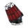 FILTRE A AIR MALOSSI E5 INCLINE 30- POUR PHF 30-36 / PWK NOIR MOUSSE ROUGE D.48mm