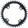 CHAINRING FOR E-BIKE - SINGLE 38teeth Ø104 BLACK TA E-ONE 4 ARMS ALU 7075 FOR BOSCH / BROSE / YAMAHA / GIANT / SHIMANO E-STEPS TA E-ONE