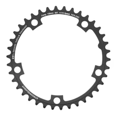CHANRING FOR ROAD BIKE-5 arms- 38T. Ø130 "INNER" BLACK CT2 STRONGLIGHT 10/11 Speed (SHIMANO TYPE)