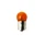 AMPOULE/LAMPE 12V 10W BAU15S/RY10 ORANGE ORIGINE PIAGGIO COMMUN A  LA GAMME  -584332-