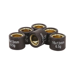 GALET/ROULEAU SCOOT MAGNETI MARELLI 16X13 6,5g (x6) POUR PEUGEOT 50 KISBEE, TKR, TREKKER, SPEEDFIGHT, LUDIX, STREETZONE, CITYSTAR/PIAGGIO 50 ZIP, TYPHOON, NRG 1994>1999/KYMCO 50 AGILITY, PEOPLE