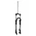 FORK- FOR MTB 27.5 " ZOOM VAXA BLACK- ADJUSTABLE/LOCKOUT-TRAVEL: 100MM - THREADLESS STEERER L 295mm Ø1''1/8-28,6 OUTER COMPATIBLE DISC BRAKE