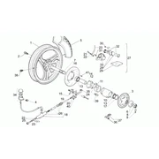 Roue arrière