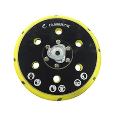 ABEL AUTO - VELCRO PLATE Ø 150mm FOR ORBITAL POLISHER 150mm (Professionnal french brand)