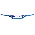 GUIDON MOTO CROSS STAR BAR  MX/ENDURO ALU 2014 T6 DIAM 22,2mm L800mm H86mm BLEU AVEC BARRE DE RENFORT/MOUSSE BLEU