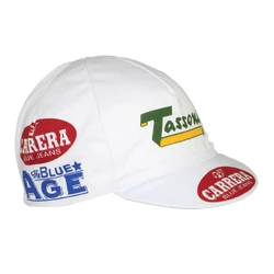 CYCLING CAP-VINTAGE TEAM CARRERA - White