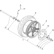 Roue avant