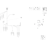 Circuit electrique arrière