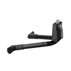 CENTER STAND FOR BICYCLE - DOUBLE LEG- URSUS BIG FOOT 28"/700 BLACK ALUMINIUM FOLDABLE- (300mm) -MAX LOAD 50kg (SOLD ON CARD)