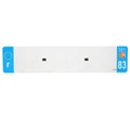 BANDE PLAQUE AUTO 520x110 POUR PVC VIERGE DEP. 83/EURO (VENDU A L'UNITE)