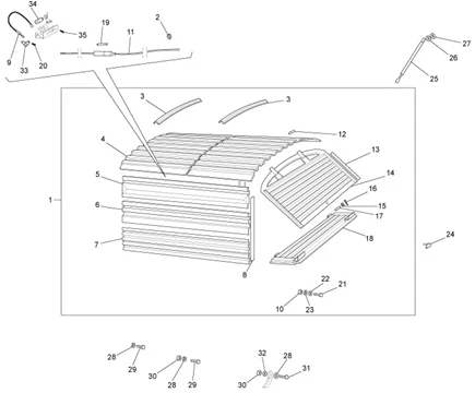 Chassis/caisse arriere
