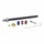 AXE TRAVERSANT / BLOCAGE RAPIDO ROUE VTT ARRIERE LG 164mm M12x157 SUPER BOOST COMPATIBLE TOUT FILETAGE