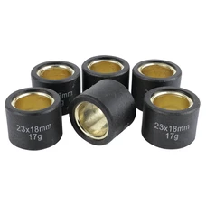 GALET/ROULEAU MAXISCOOTER MAGNETI MARELLI 23x18  17,0g  (x6)  POUR HONDA 250 FORZA, 300 SH/KYMCO 250 GRAND DINK, 250 KXR/QUADRO D-S/YAMAHA 300 XMAX