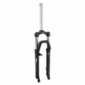 FOURCHE VTT 26 " ZOOM 565MLO A RESSORT NOIR MAT REGLABLE DEB. 80MM PIVOT LISSE 240mm 1''1/8-28,6 EXTERIEUR COMPATIBLE V-BRAKE/DISQUE