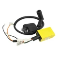 BOBINE ALLUMAGE AVEC CDI SCOOT ADAPTABLE PIAGGIO / GILERA / APRILIA  (MOTEUR PIAGGIO)  (AVANCE FIXE)  -TOP PERFORMANCE-