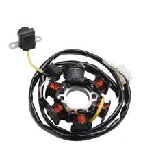 STATOR ALLUMAGE SCOOT ADAPTABLE PEUGEOT 50 TKR, TREKKER, SPEEDFIGHT, VIVACITY 2T, BUXY, XFIGHT, ELYSEO, LOOXOR / PGO 50 BIG MAX (6 POLES) -P2R