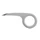 CHAIN GUARD HEBIE - PISTOL SHAPED - SILVER FOR CHAINRING 38T (SOLD PER UNIT) attachment to add 178276 and optionnaly ref 178274