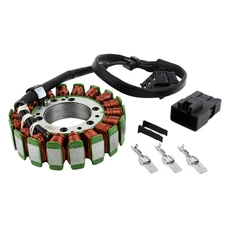 STATOR ALLUMAGE MOTO ADAPTABLE KAWASAKI 750 Z750 2007>2012, 1000 Z1000 2007>2009 (18 POLES) (OEM: 210030133) -MAGNETI MARELLI