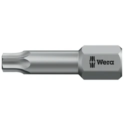 EMBOUT WERA 867/1 1/4 TORX TZ TX20 L 25 mm -MARQUE ALLEMANDE POUR LES ATELIERS